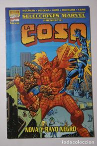 Cómics: Selecciones Marvel Presenta : La Cosa. Nova y Rayo Negro. Nº Especial, 21. Forum 2002.